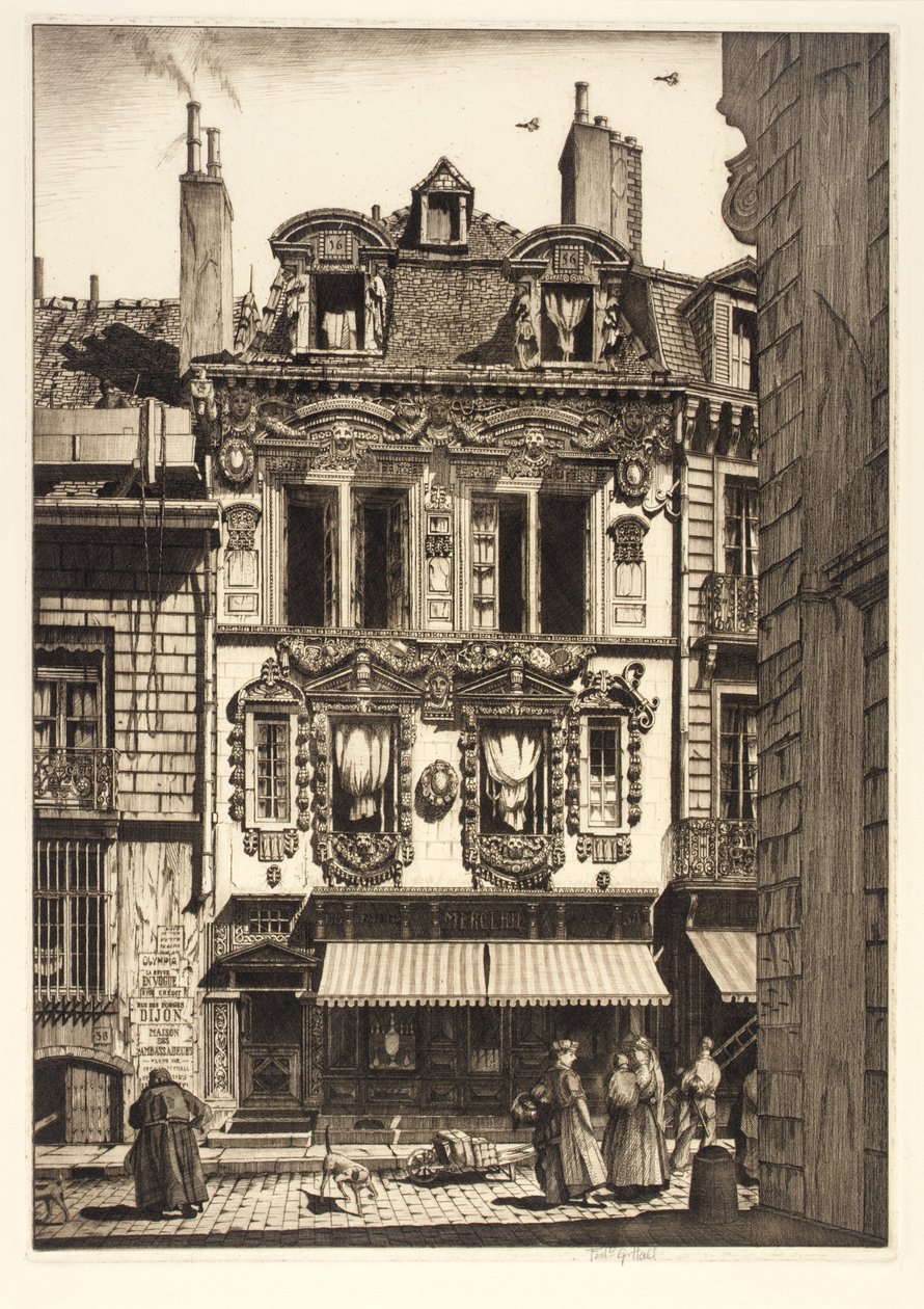 House of the Ambassadors, Dijon by Frederick G. Hall
