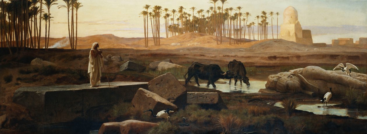 Memphis, by the Nile by Frederick Goodall