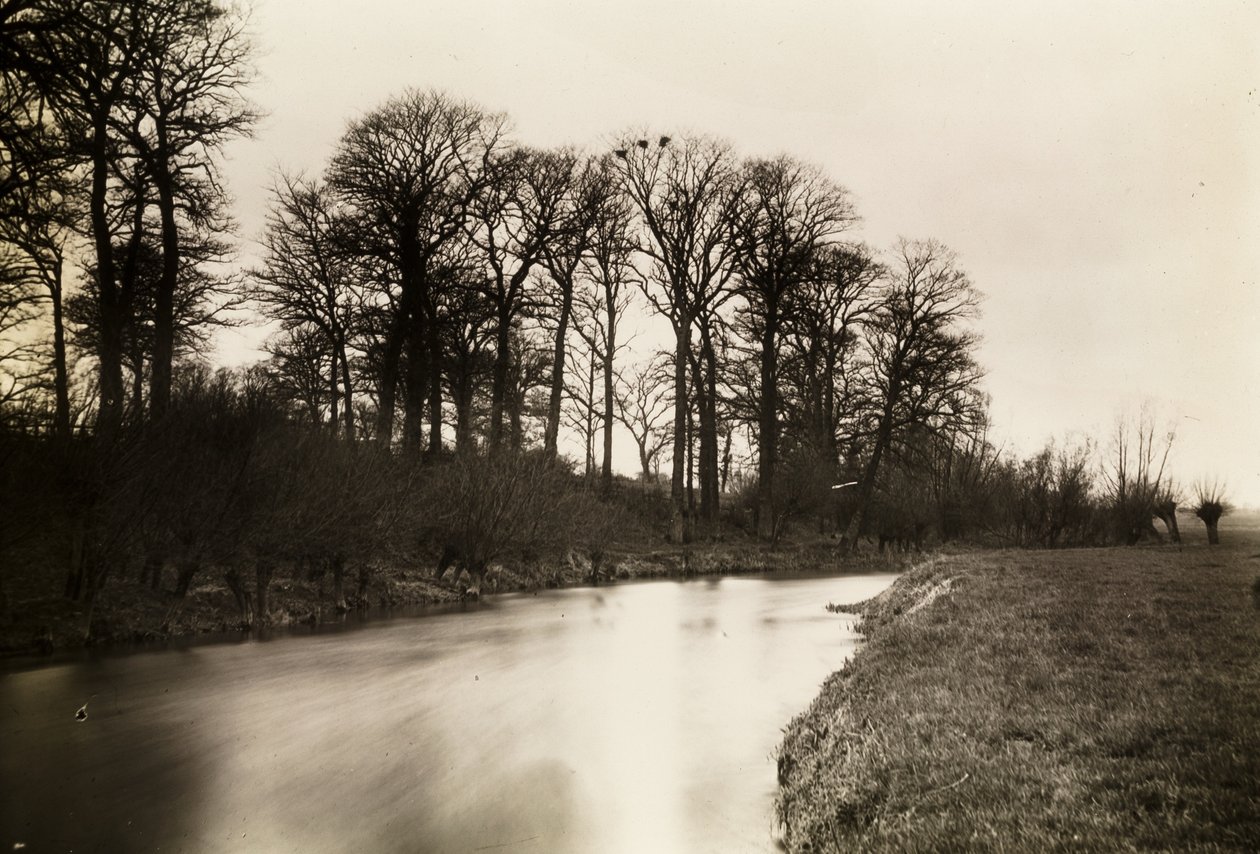 Kelmscott Manor: The Thames Near the Manor by Frederick Henry Evans