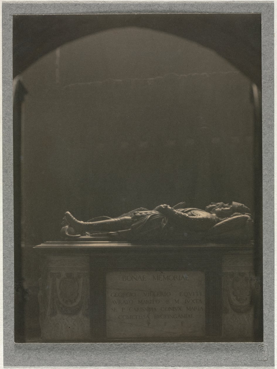 Westminster Abbey, Tomb of Sir Georges Villiers (d. 1605) by Frederick Henry Evans