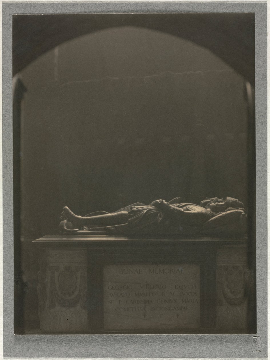 Westminster Abbey, Tomb of Sir Georges Villiers by Frederick Henry Evans