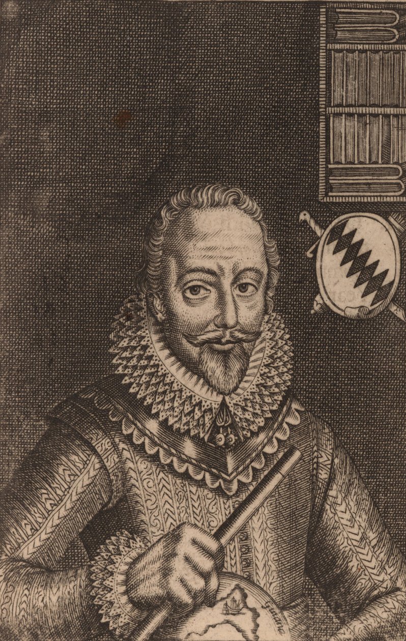 Portrait of Sir Walter Raleigh by Frederick Hendrik van Hove
