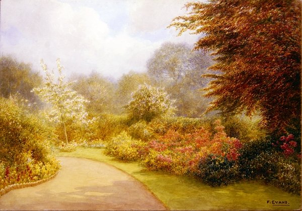 Azaleas Rectory Gardens, Brockhurst Hill by Frederick Henry Evans