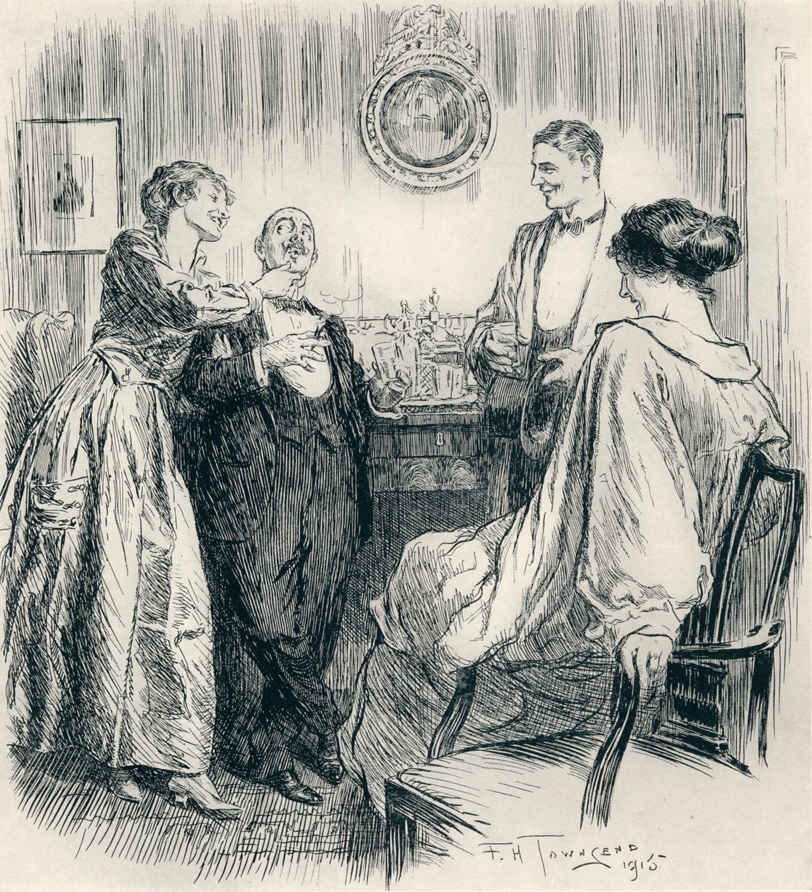 July 1915 - Stage Six by Frederick Henry Townsend