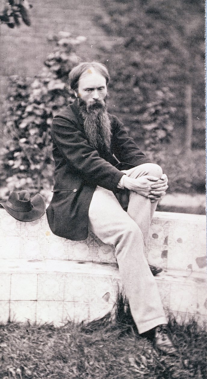 Portrait of Sir Edward Burne-Jones by Frederick Hollyer