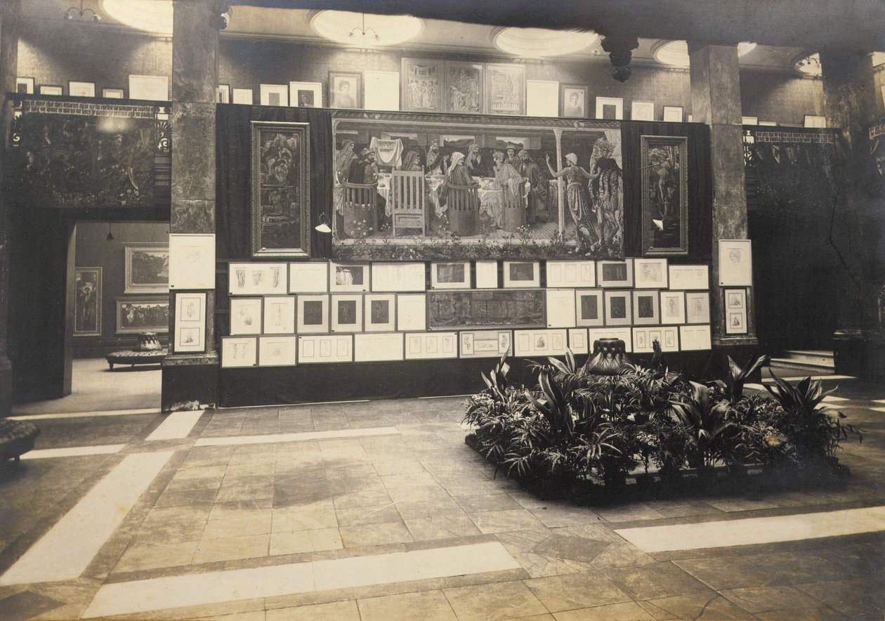 The Edward Burne-Jones Memorial Exhibition at the New Gallery by Frederick Hollyer
