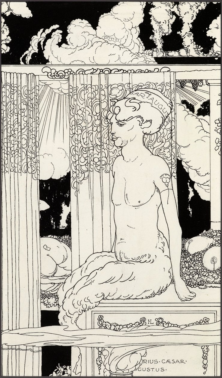 The Faun of the Gold Tiberius, c.1910 by Frederick Ilbery Lynch