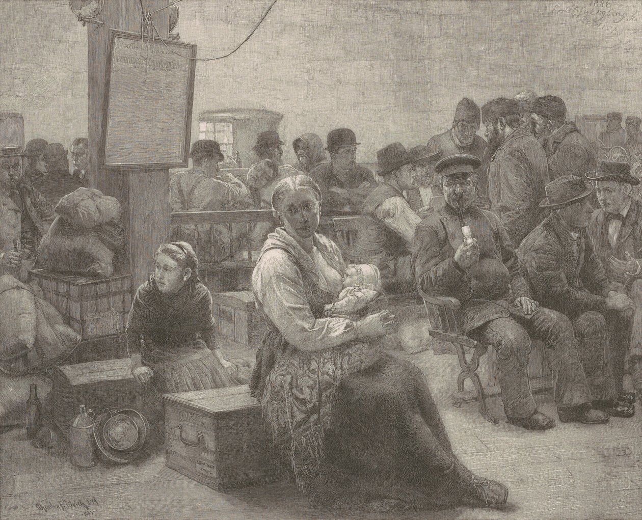 In the Land of Promise by Frederick Juengling, after Charles Frederic Ulrich