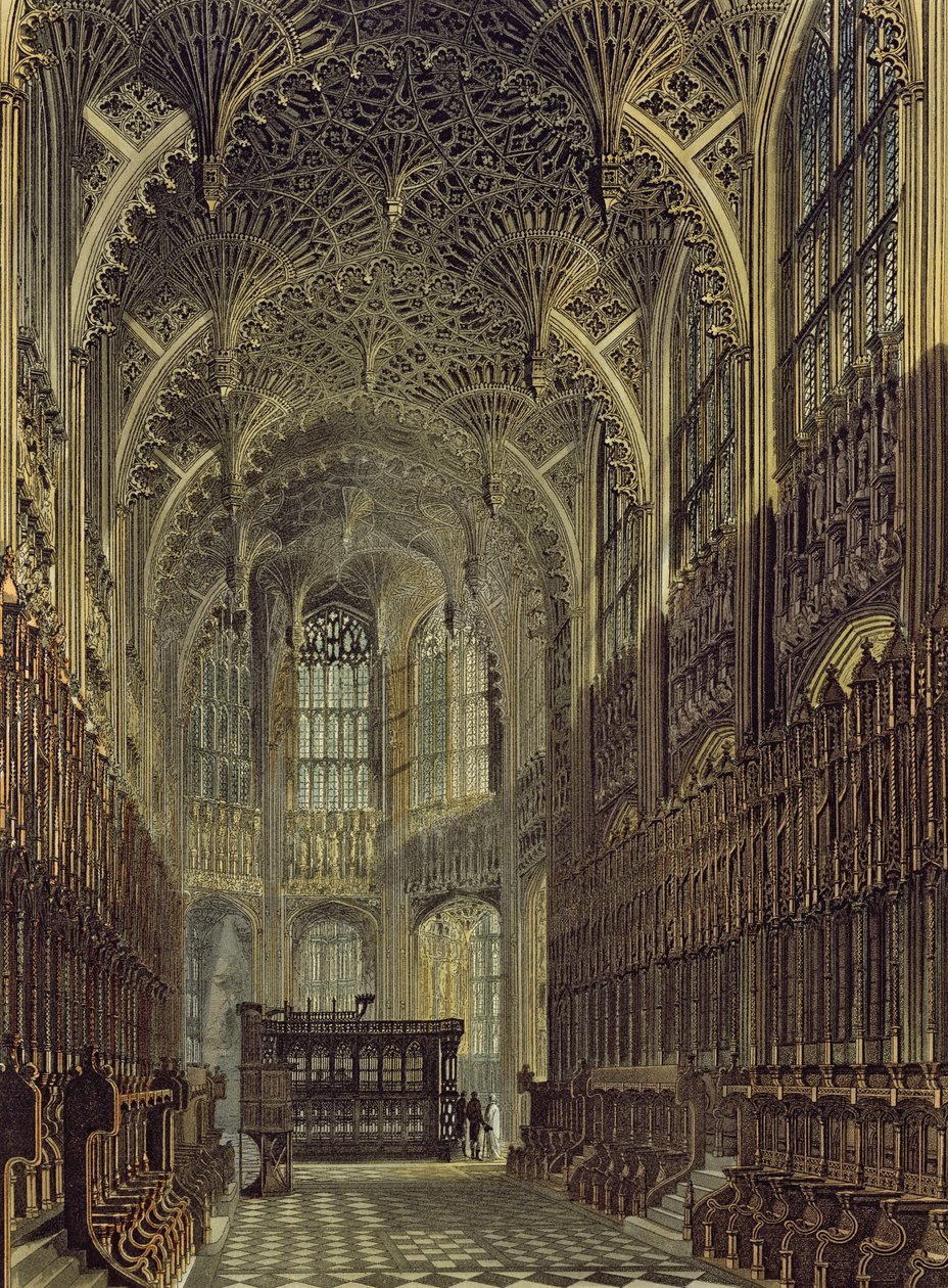 Henry the Seventh Chapel, Plate 8 from 