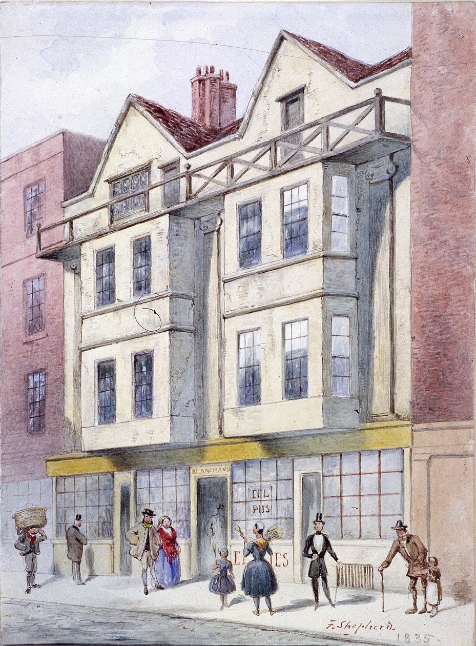 Fleet Street, London by Frederick Napoleon Shepherd