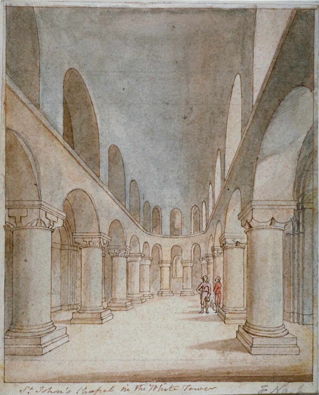 Interior view of St John