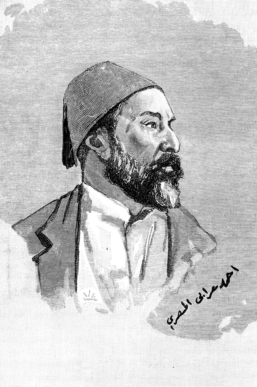 Ahmed Orabi Pasha, Egyptian general and rebel, 1900 by Frederick Villiers