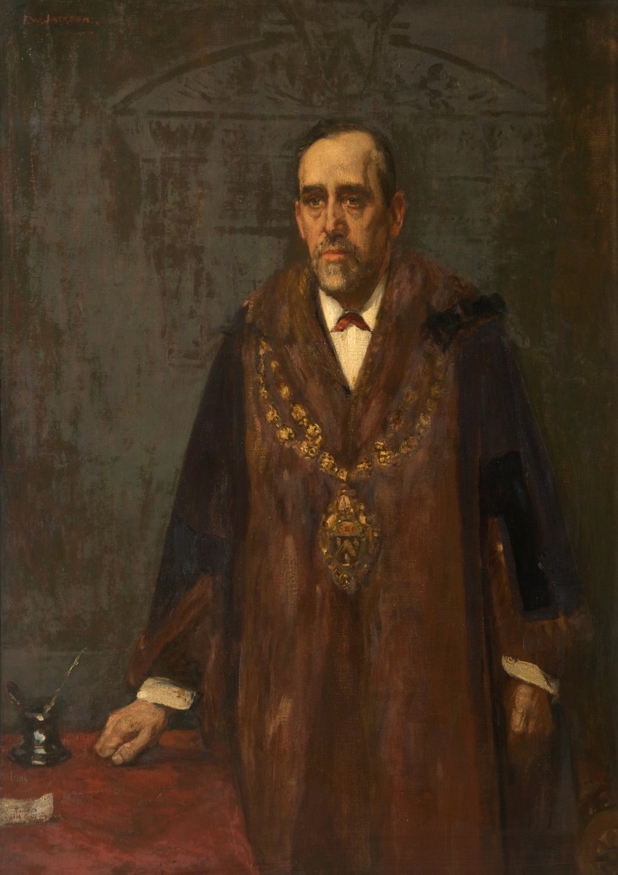 Portrait of Jackson Brierley, c.1898-99 by Frederick William Jackson