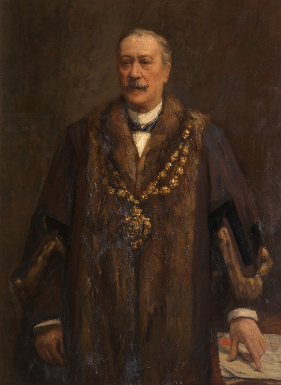 Portrait of James Yates, c.1880-82 by Frederick William Jackson
