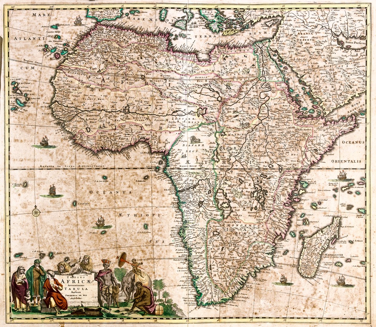 Africa by Frederick de Wit