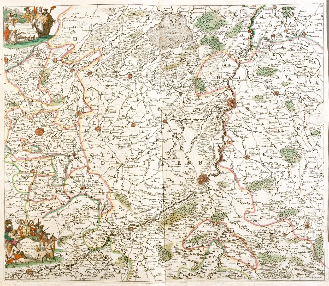 Belgium, Netherlands by Frederick de Wit
