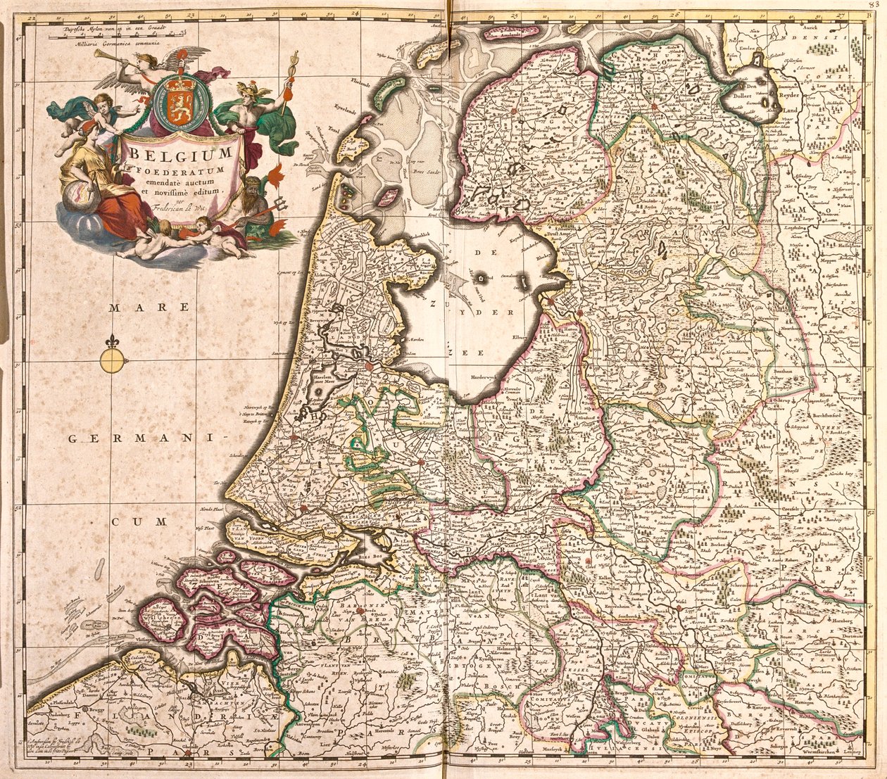 Belgium and Holland by Frederick de Wit