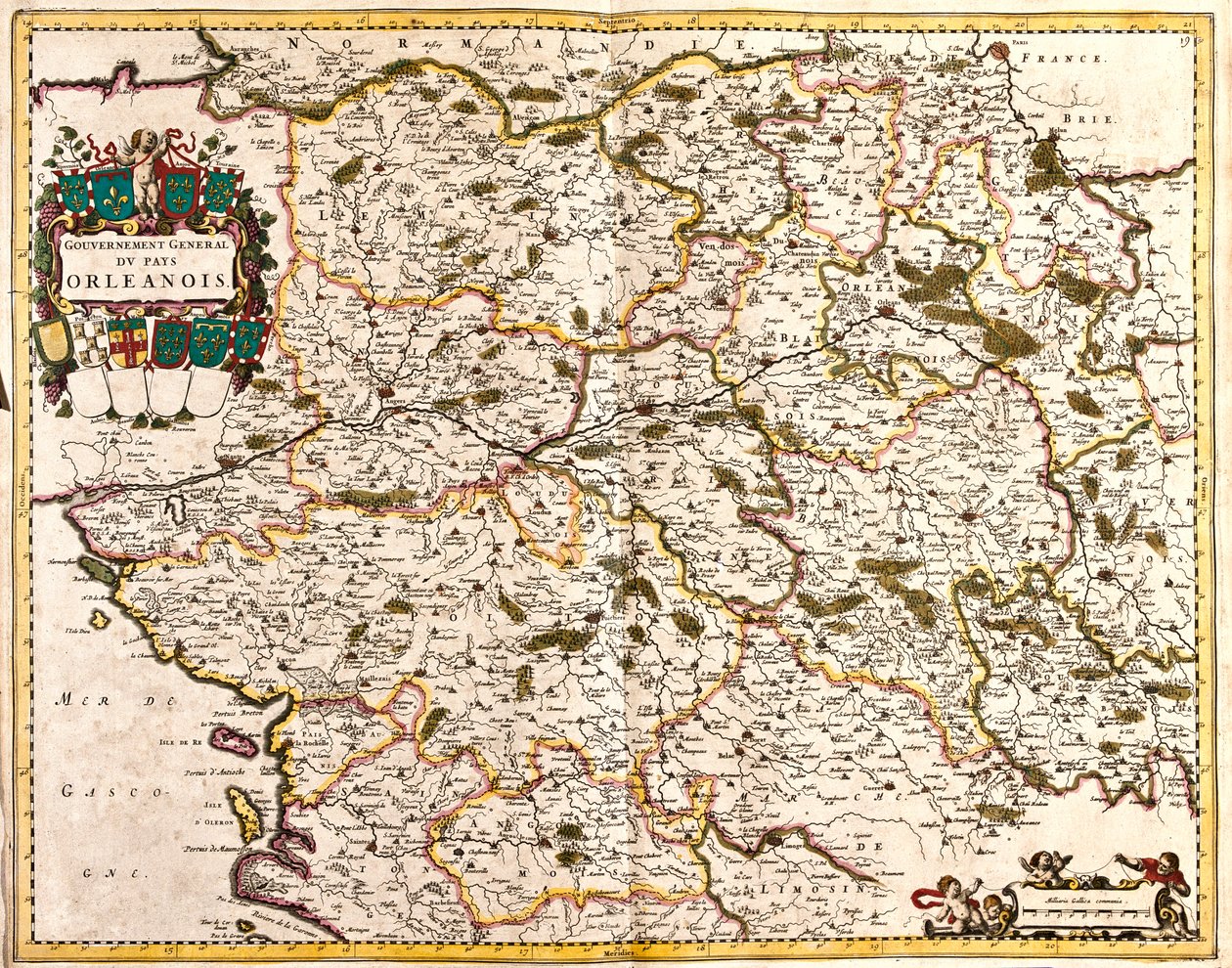 Centre-East France, France by Frederick de Wit