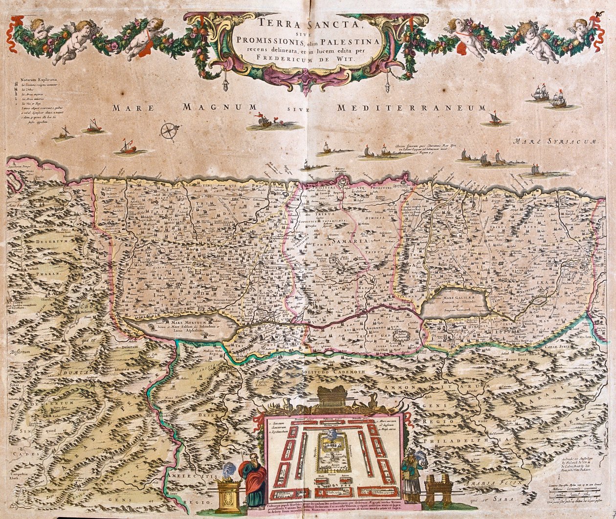 Israel, West Jordan by Frederick de Wit
