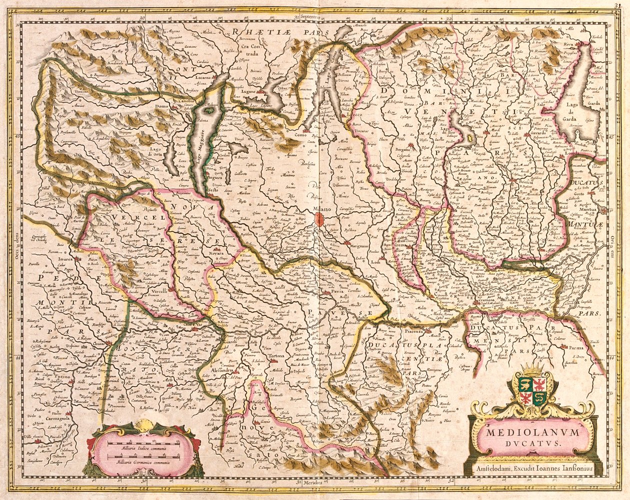 Lombardy, Italy by Frederick de Wit