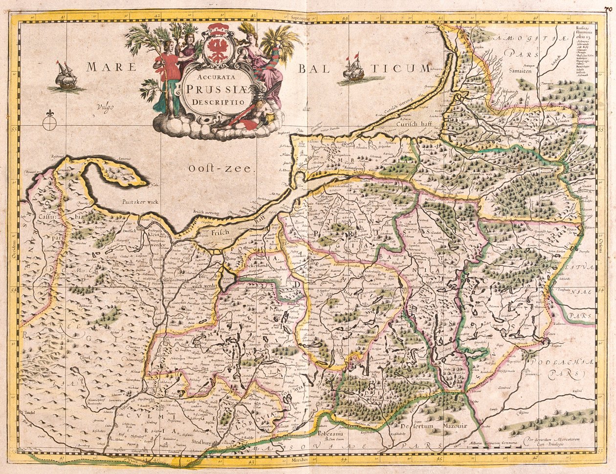 Pomeranian, Kuyavian-Pomeranian, Masovian, Warmian-Masurian, Podlaskie, Kaliningrad Oblast, Germany by Frederick de Wit