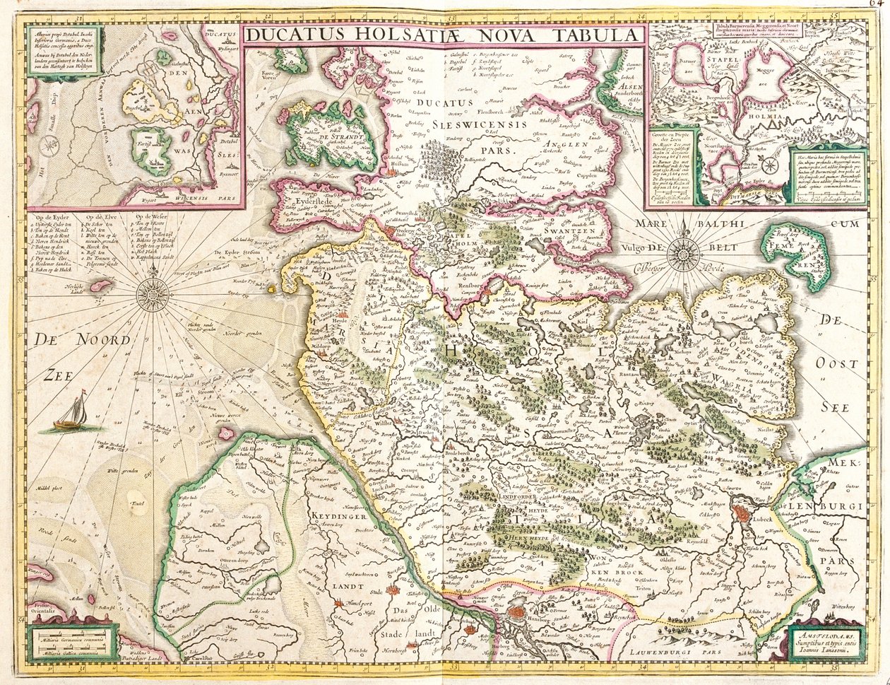 Schleswig-Holstein, Lower Saxony, Hamburg, Germany by Frederick de Wit