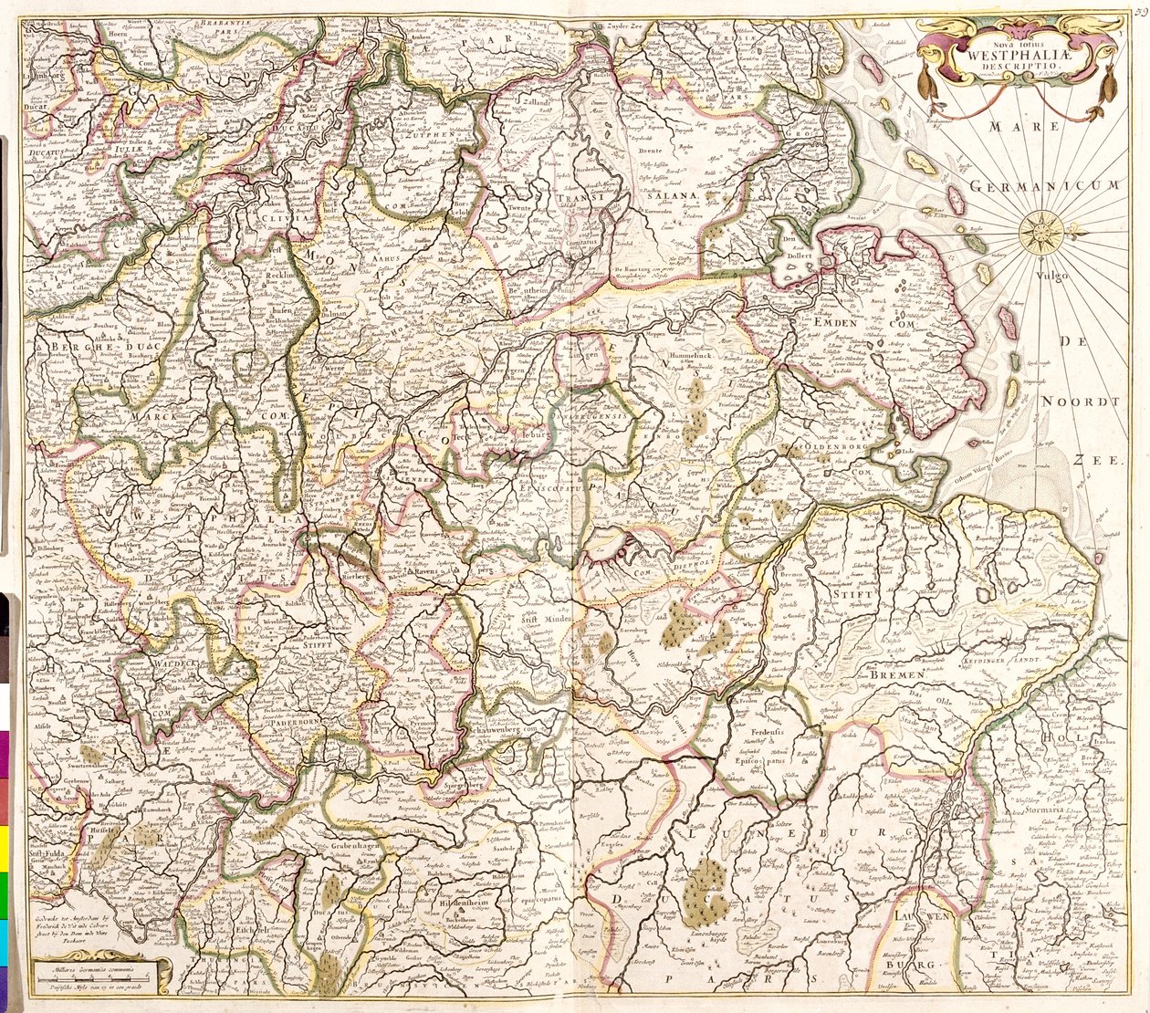 Schleswig-Holstein, Lower Saxony, North Rhine-Westphalia, Germany by Frederick de Wit