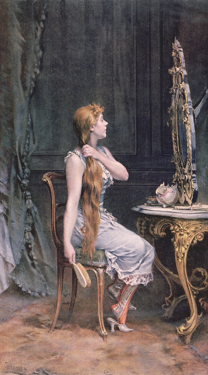 Golden Hair, 1894 by Frederik Hendrik Kaemmerer