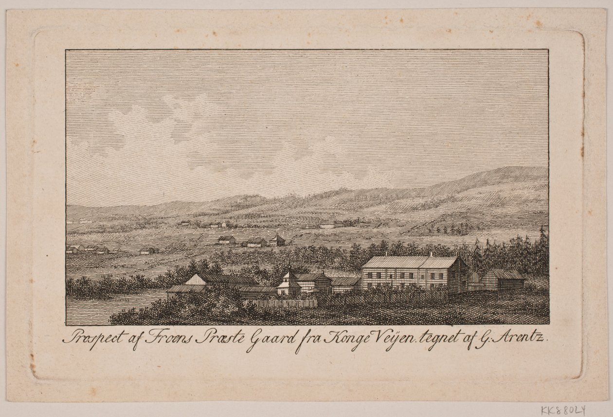 The Parsonage of Froen by Frederik Ludvig  Bradt