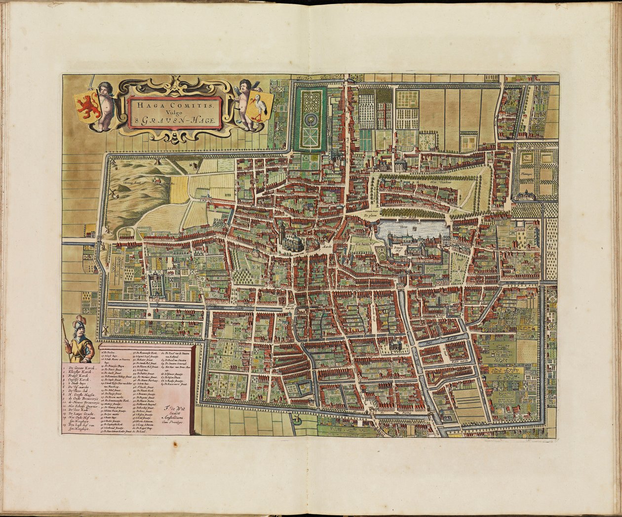 Theatrum ichnographicum of all cities and principal towns of the Belgian XVII Provinces accurately delineated by Frederik de Wit