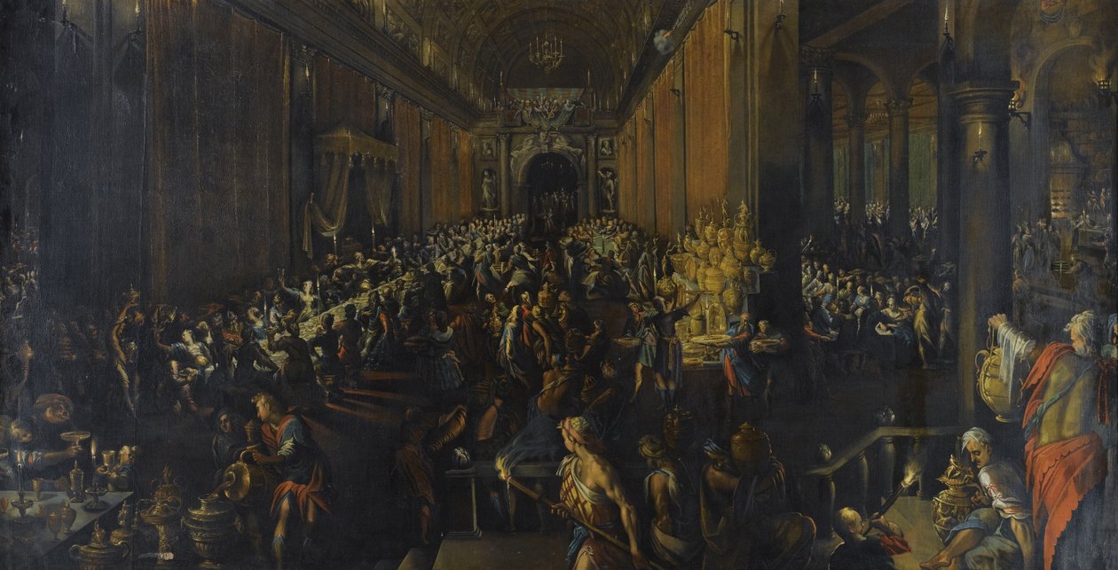 The Feast of Belshazzar by Frederik van Valckenborch