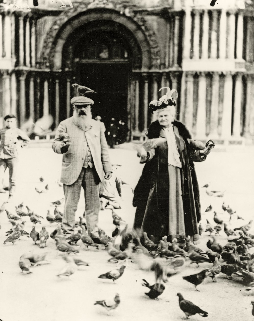 Claude Monet and his wife, Alice, St. Mark