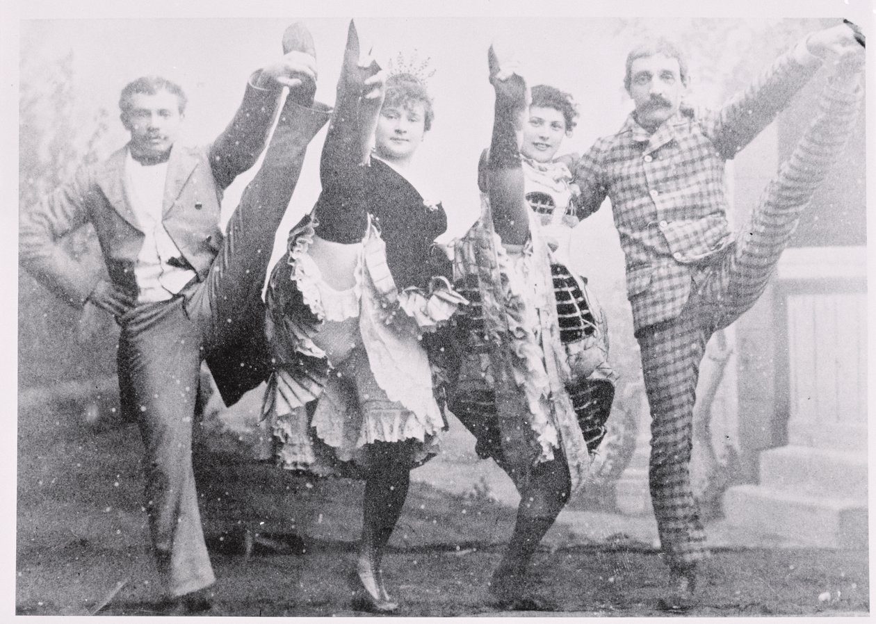 Dancing the Can-Can by French Photographer