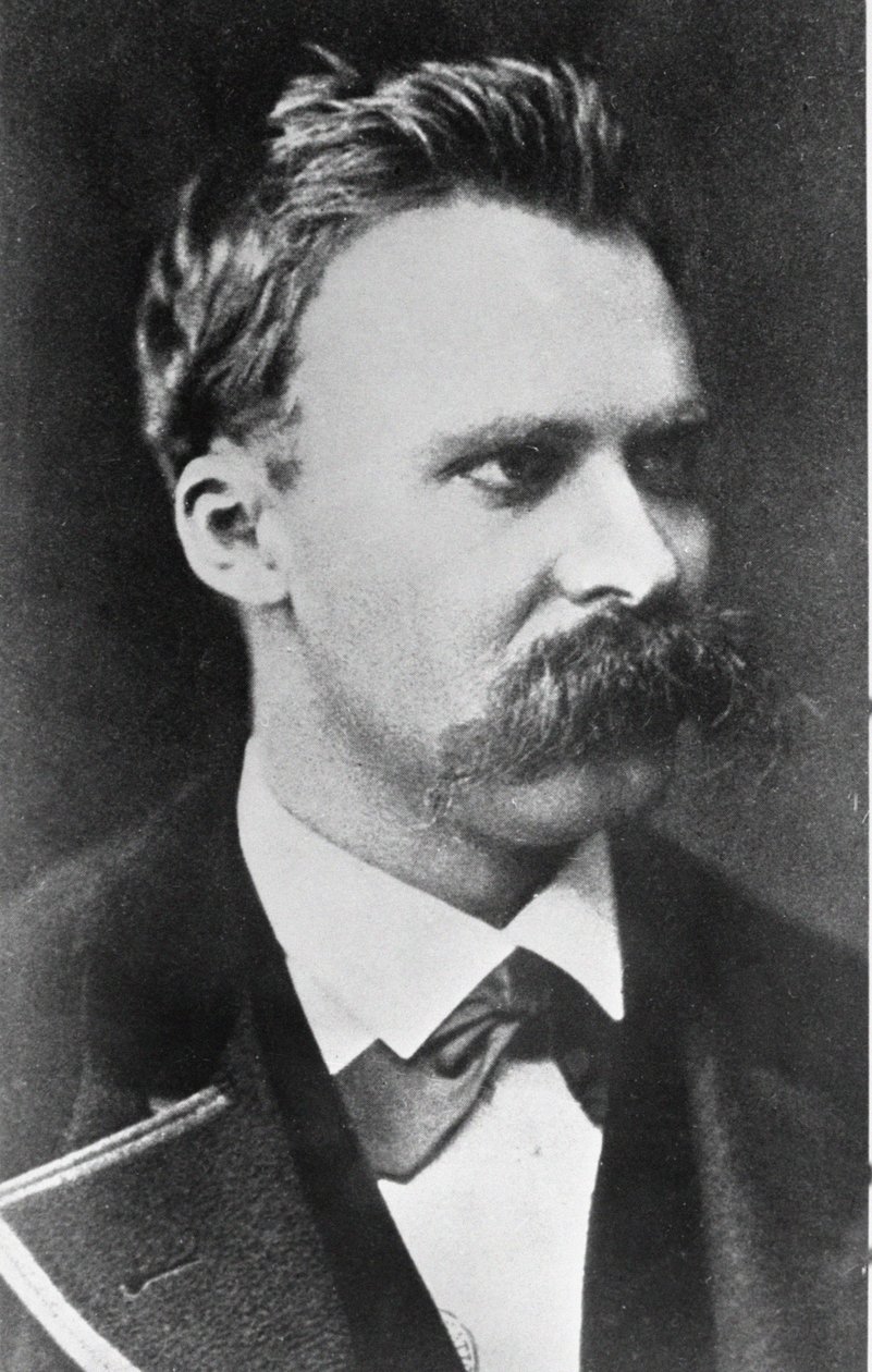Friedrich Wilhelm Nietzsche (1844-1900) by French Photographer