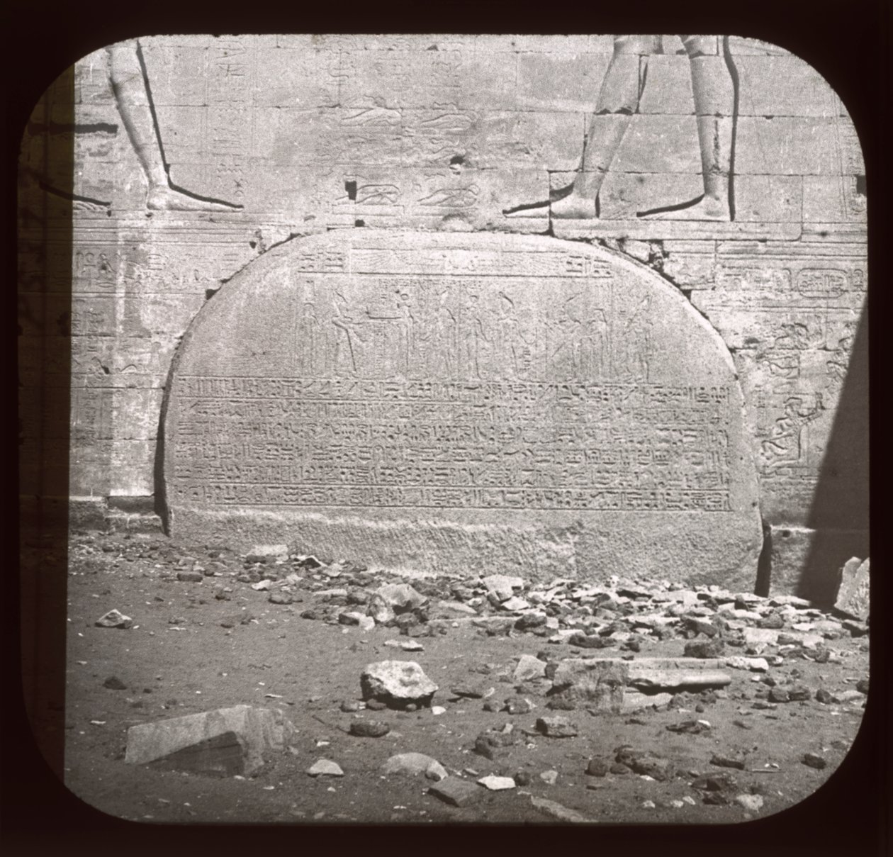 Philae, Great Temple Gallery by French Photographer