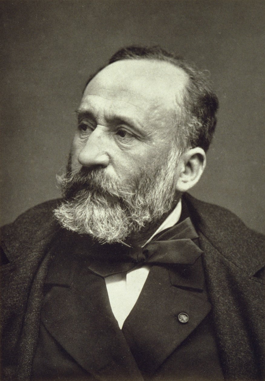 Pierre Cecile Puvis de Chavannes (1824-98), from Galerie Contemporaine by French Photographer