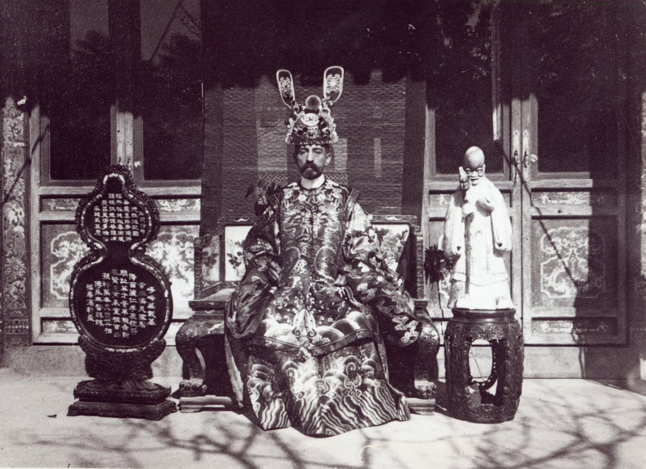 Pierre Loti in Chinese costume by French Photographer