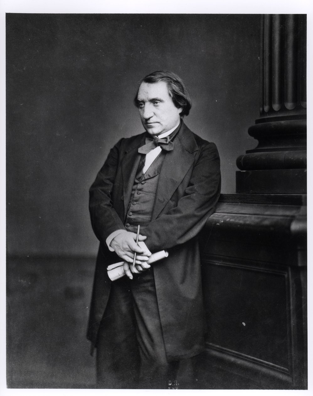 Portrait of Ernest Renan (1823-92) 1865 by French Photographer
