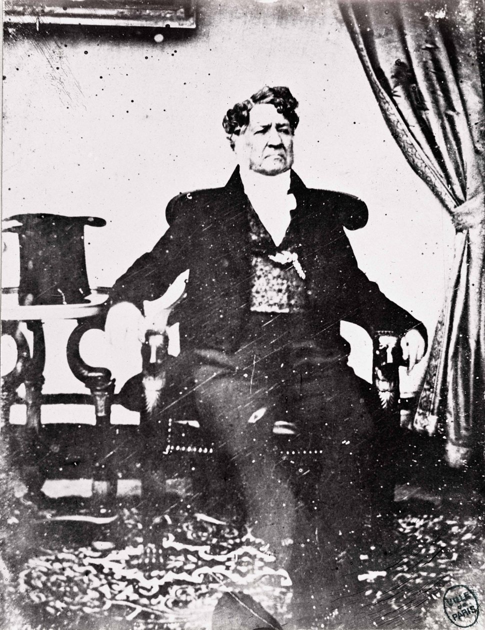 Portrait of Louis-Philippe I, 1840 by French Photographer