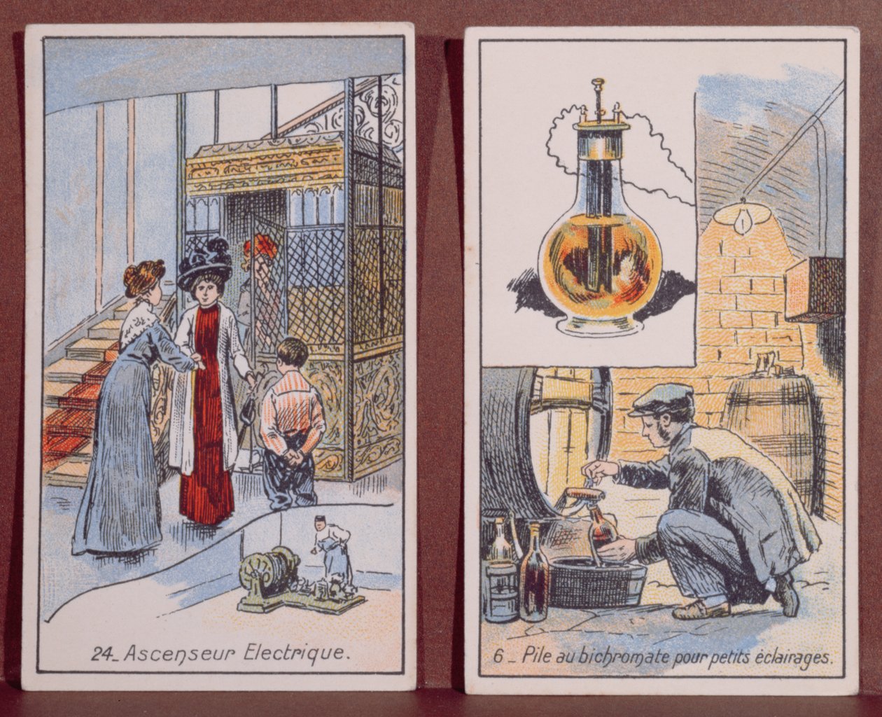 An Electric Lift and Electrical Lighting, from the series Les Merveilles de l
