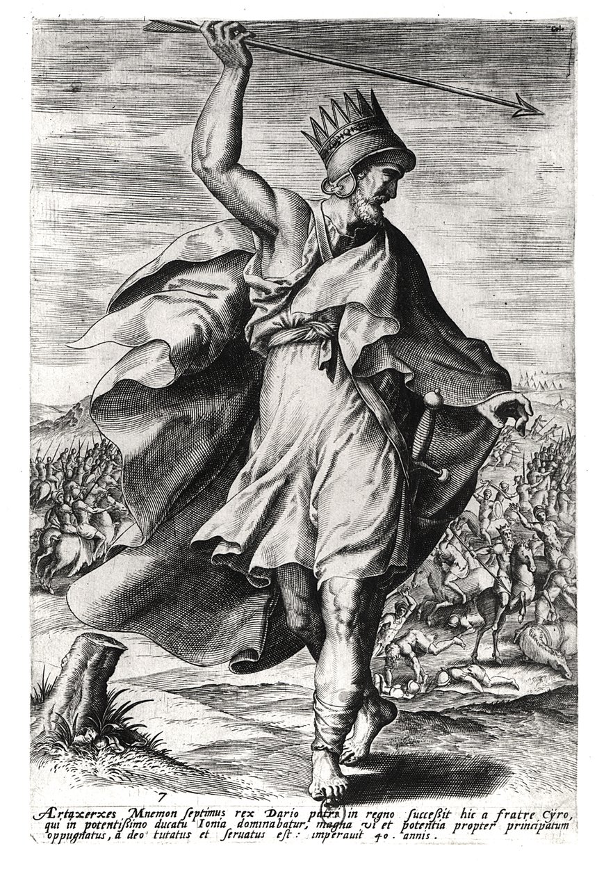 Artaxerxes II, King of Persia by French School