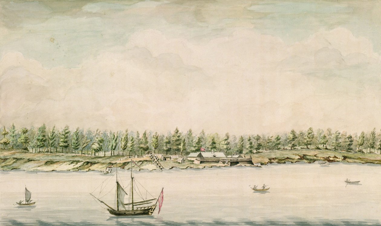 Fort Erie, late eighteenth century by French School
