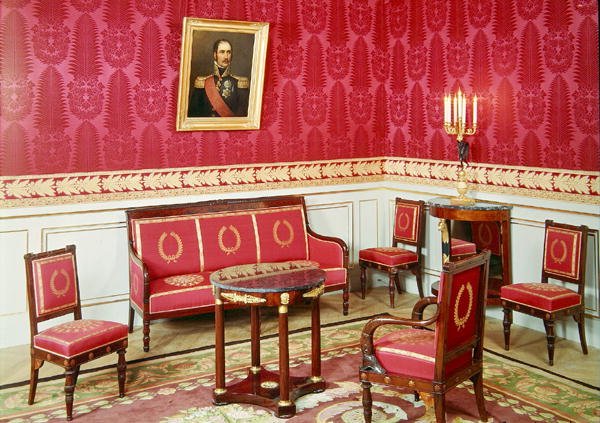 Interior of the Salle du Trone by French School
