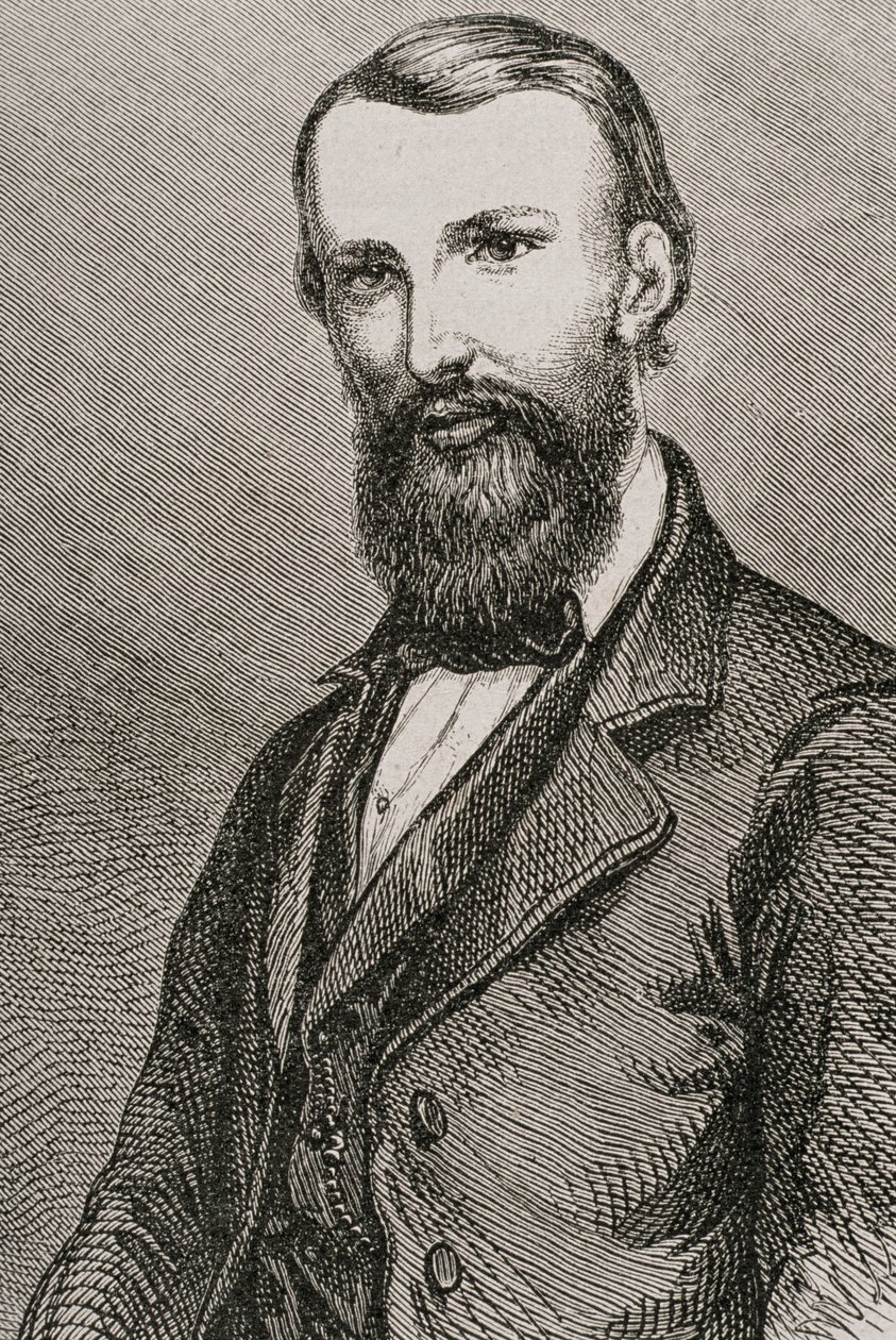 John William Wills, English Explorer, from 