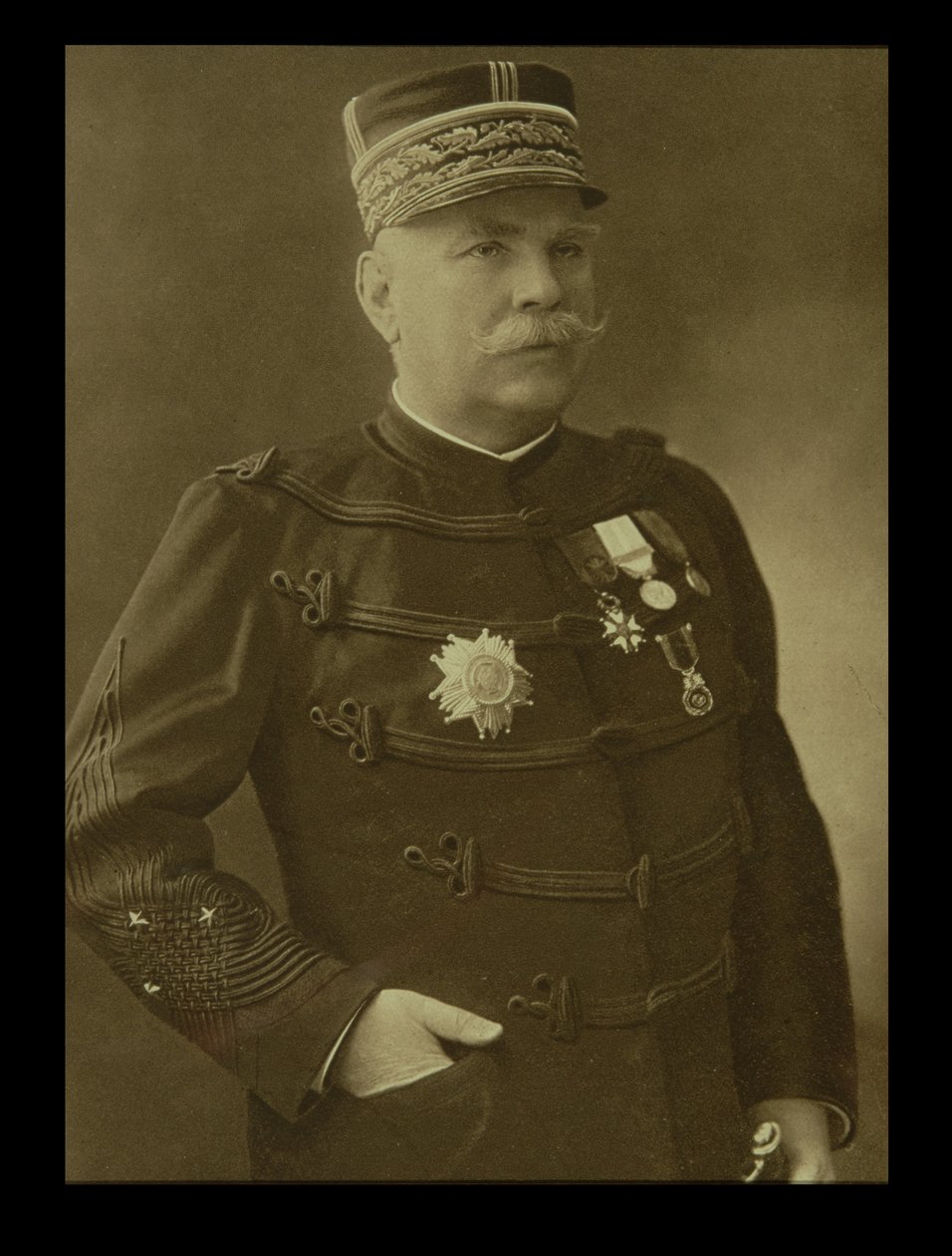 Joseph Jacques Cesaire Joffre (1852-1931) by French School