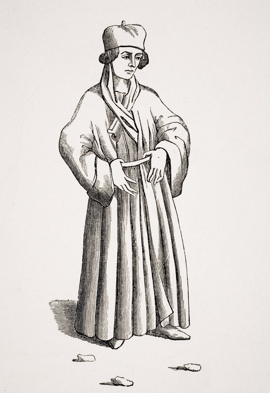Judge, after a Drawing in a 15th Century Manuscript, from 