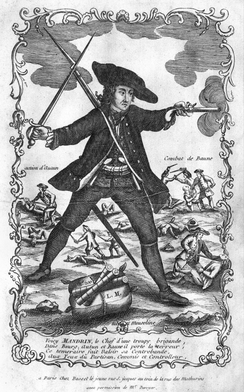 Louis Mandrin (1724-55) by French School