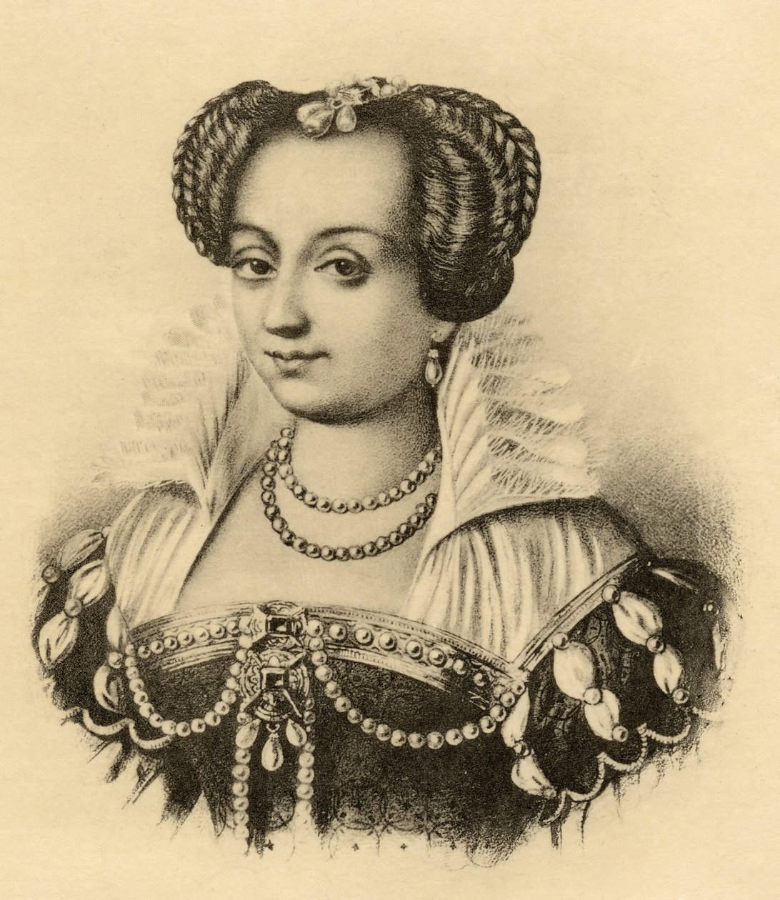 Marguerite de Valois (1553-1615) by French School