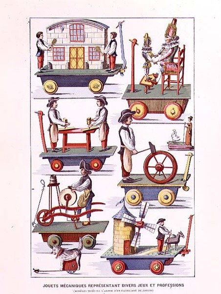 Mechanical Toy Catalogue from Histoire des Jouets by Henri d