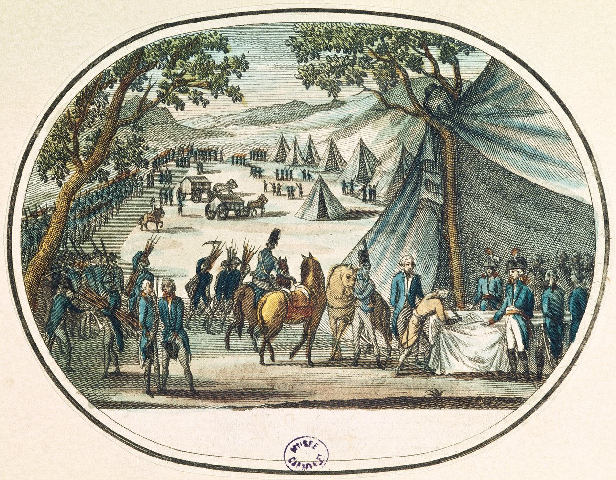 Pacification of the Vendee by General Hoche by French School